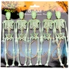 Party Deco Nežinomas GIRLIANDA SKELETAI FOSFORINĖ 152CM