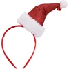 Party Deco Plaukų lankelis vaikams/suaugusiesiems Santa. 24 x 15 cm