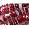 Party Deco Holografinė juostelė raudona 3.8m/18vnt