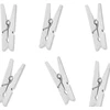 Party Deco Mini segtukai 3cm balti 20 vnt