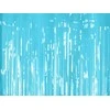 Party Deco PartyDeco Folinė kutų užuolaida dekoracijoms melsva 100x200cm