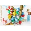 Party Deco Folinis balionas "Auksinė žvaigždė" 48cm