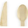 Party Deco Mediniai įrankiai komplektas 16cm po 6 vnt
