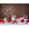 Party Deco Kristaliniai pakabinami rutuliukai 32*34mm 5 vnt