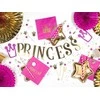 Party Deco Popierinės lėkštutės "Žvaigždė" auksinės 6vnt 18cm