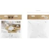 Party Deco Dovanų dėžutės baltos 10 vnt 6*6*5,5cm