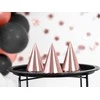 Party Deco PartyDeco Šventinės kepurėlės Rožinio aukso 6vnt