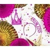 Party Deco Dekorai-rozetės PartyDeco Ø40-32-23cm/3vnt. aukso spalvos