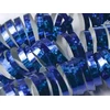 Party Deco Holografinė juostelė mėlyna 3.8m/18vnt