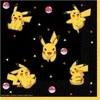 Party Deco Vakarėlių dekoro „Pokemon“ servetėlės, 33 cm