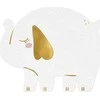 Party Deco PartyDeco servetėlės Dramblys 16x13.5cm balta A12 26896