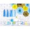 PartyDeco Gimtadienio žvakutė nr 4 auksinė blizganti 7cm