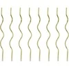 Party Deco Žvakutės gimtadienio 8 vnt 14cm auksinės