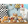 Party Deco Popierinės lėkštutės "Ratai" 6vnt 26,5*18cm