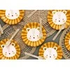 Party Deco Vienkartinės lėkštutės "Liūtukas" 18cm 6 vnt
