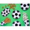 Party Deco Popierinės lėkštutės "Futbolas" 18cm 6 vnt