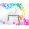 Party Deco Tortų papuošimai PartyDeco H9.5-12cm/53vnt. aukso spalvos