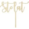 PartyDeco Party Deco Topper 100 Metų tortas - 14 cm universalus (42410- uniw) - 42410- uniw