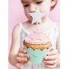 Party Deco Topper Stars, 11,5 cm, 6 vnt. universalus
