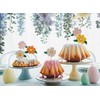 PartyDeco Keksiukų ar torto papuošimai Gėlės, 13 cm