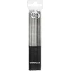 Party Deco ¦wieczki urodzinowe Platinum sidabrinė 14,5cm 6szt