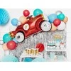 PartyDeco Folinis balionas "Automobilis" 93*48cm
