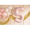 PartyDeco Balionas folinis skaičius 5 rausvas 72cm