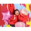 Party Deco Folinis balionas "Bride" rausvas 45cm