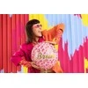 Party Deco Folinis balionas "Bride" rausvas 45cm