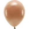 PartyDeco Eco balionai 10 vnt 30cm rudi