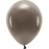 PartyDeco Eco balionai 10 vnt 30cm tamsiai rudi