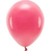 PartyDeco Eco balionai 10 vnt 30cm raudoni