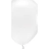 PartyDeco Ekologiški balionai Permatomi, 30 cm, 10vnt