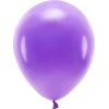 PartyDeco Eco balionai 10 vnt 30cm tamsiai violetiniai