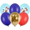 Party Deco Balionai "Lėktuvėlis" (6vnt)