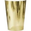 PartyDeco Vienkartiniai puodeliai auksiniai 220ml 6 vnt