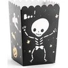 Party Deco Dėžutės popcorn "Boo" 6 vnt 7*7*12,5cm helovino šventei