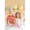 PartyDeco Gimtadienio žvakutė "Vaivorykštė" marga 4.5cm