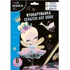 FAIRY ELF, BALETO SUKNELĖ KIDEA, 6 lapai A5 + STYLE SCRATCH PAD
