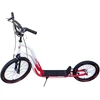 Paspirtukas Kubisport Storm su nadmuchiwanymi kołami 20/16´´ balta ir-raudona (Kub_05-CSK26K)