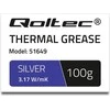 Qoltec terminė pasta 3.17 W/m-K 100g sidabrinė