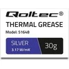 Qoltec Termui laidi pasta 3,17 W/m-K | 30g | sidabras