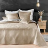 Douceur d`Interieur Velvetinis patalynės komplektas SOLANGE, užklotas + 2 pagalvių užvalkalai, Šilti namai