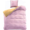 DecoKing Patalynės komplektas Furry 08 AmeliaHome 155 × 220 cm + 1 × 80 × 80 cm, rožinis