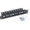 Patch panel 10" 10 prievadų modulinis 1U - 50271212553