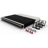 PATCHBOX Kabelis sieciowy Cat.6a STP 0,8 m Juodas (8RU / STP / Juodas)