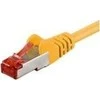 Goobay Jungiamasis kabelis CAT6 0.5m geltonas SFTP - (814829)