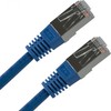 Patchcord LAN FTP patch laidas, Cat.5e, RJ45 M - RJ45 M, 5 m, apsaugotas, mėlyna, gryno vario ekonomija, EOL