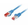 Lanberg PATCHCORD KAT.6 S/FTP LSZH CU 15M MĖLYNAS FLUKE PASSED LANBERG