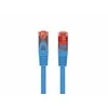 Lanberg PATCHCORD KAT.6 S/FTP LSZH CU 15M MĖLYNAS FLUKE PASSED LANBERG